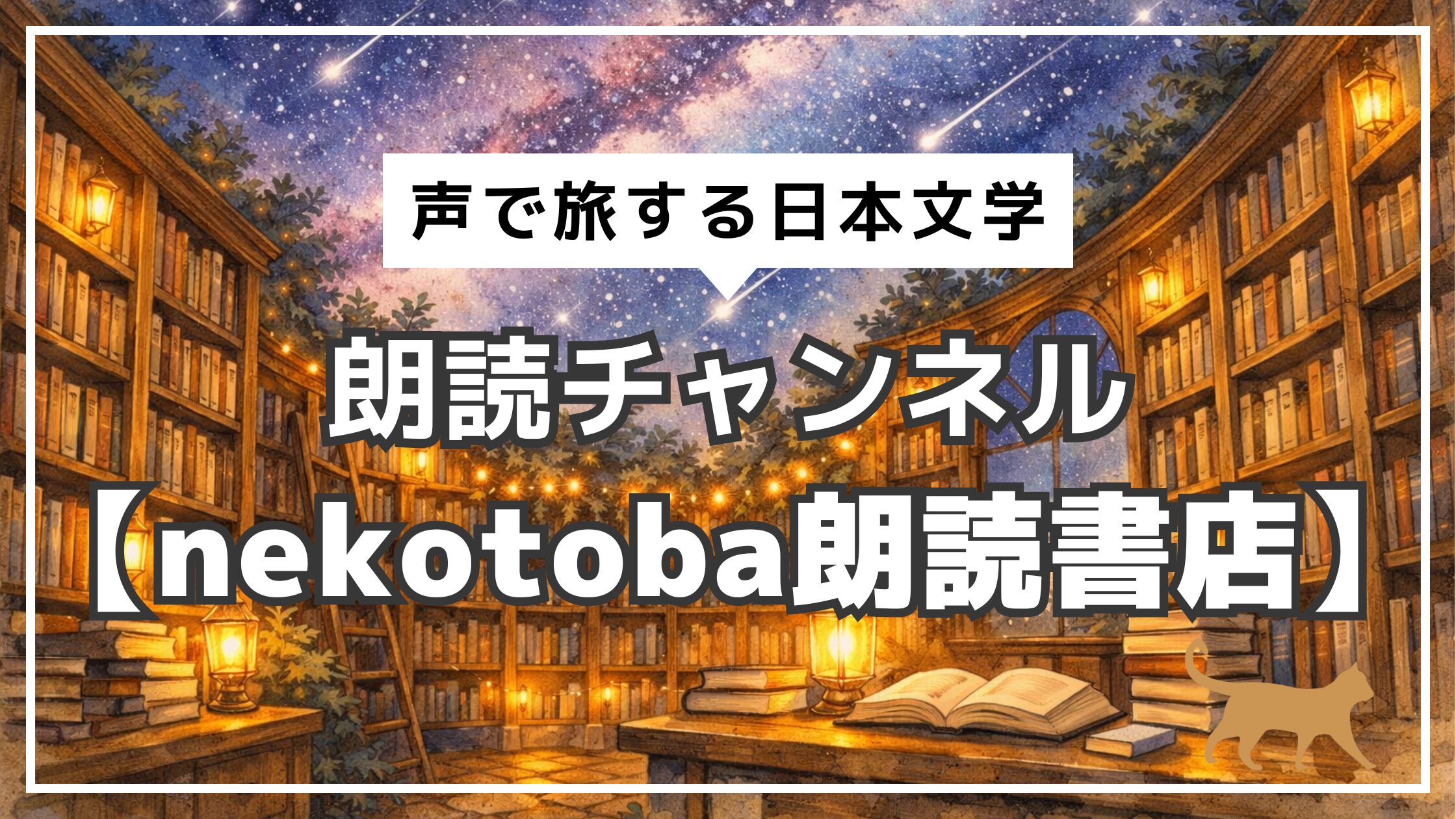 アイキャッチ　nekotoba朗読書店